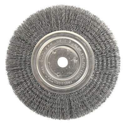 Weiler 2335 Medium-Face Crimped Wire Wheel 7 inch Steel Wire