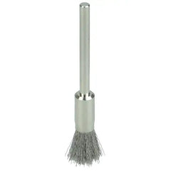 Weiler 26114 Miniature Wire End Brush Stainless Steel 5/16 in Diameter 1/8 in Stem