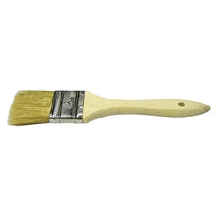 Weiler 40179 Chip & Oil Brushes 1 Inch Wide 1 1/2 Inch Trim White China Wood Handle