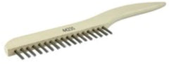 Weiler 44235 Hand Wire Scratch Brush 012 Stainless Steel Fill Shoe Handle 1 x 17 Rows Pack of 12