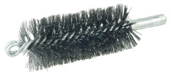 Weiler 44037 2-1/4 Double Spiral Flue Brush 012 Steel Fill Made in the USA Replacement