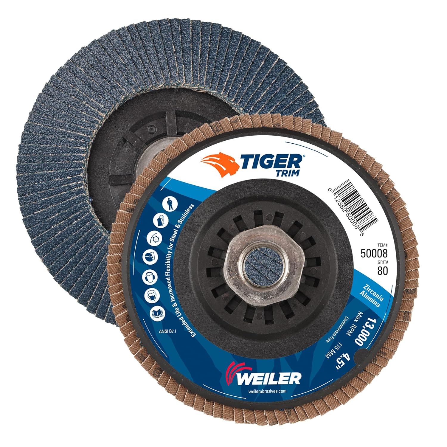 WEILER 50008 FLAP DISCS