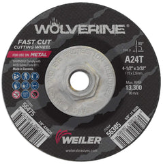 WEILER 56385 GRINDING & CUT OFF WHEELS