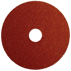 Weiler 69851 Tiger Ceramic Alumina Resin Fiber Sanding & Grinding Disc 4.5 Inch Diameter 36 Grit 7/8 Inch Arbor Hole Pack of 25