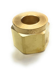 Western Enterprises 16-2 Regulator Inlet Nut Acetylene (Commercial) Brass CGA-300 0.83 in to 14 NGO RH Female