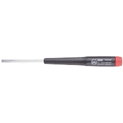 Wiha Tools 26012 Precision Slotted Screwdriver 3/64 in Tip 4.7 in OAL