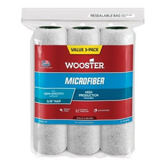 Wooster 00R5270090 Microfiber Roller Cover 9 in 3/8 in Nap Length