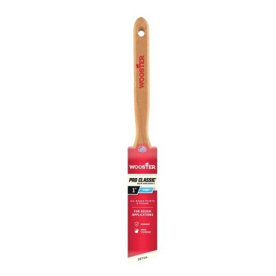 Wooster 0Z12930010 Pro Classic Black China Bristle Paint Brushes 1 in