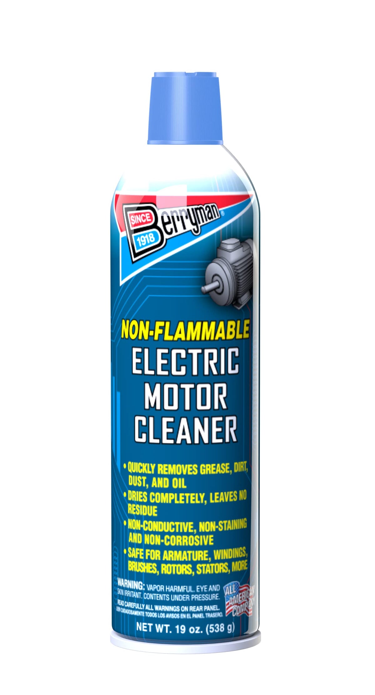 Berryman Products 1520 Professional Electric Motor Cleaner 19 Ounce Aerosol Can