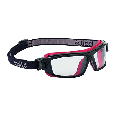 Bolle Safety 40299 Safety Glasses Clear Lens Anti-Fog Scratch-Resistant