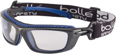 Bolle 40276 Safety Goggles Clear Lens Polycarbonate ASAF Platinum One Size