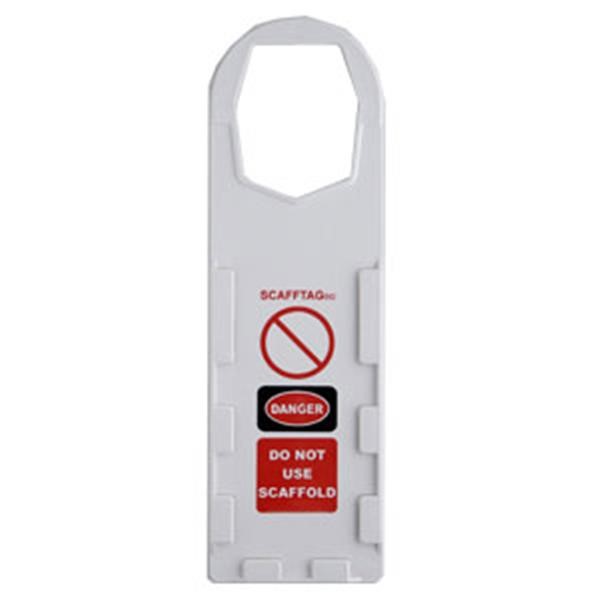 Brady 104111 Scafftag Identification Tag Danger Do Not Use Scaffold White 10-Pkg