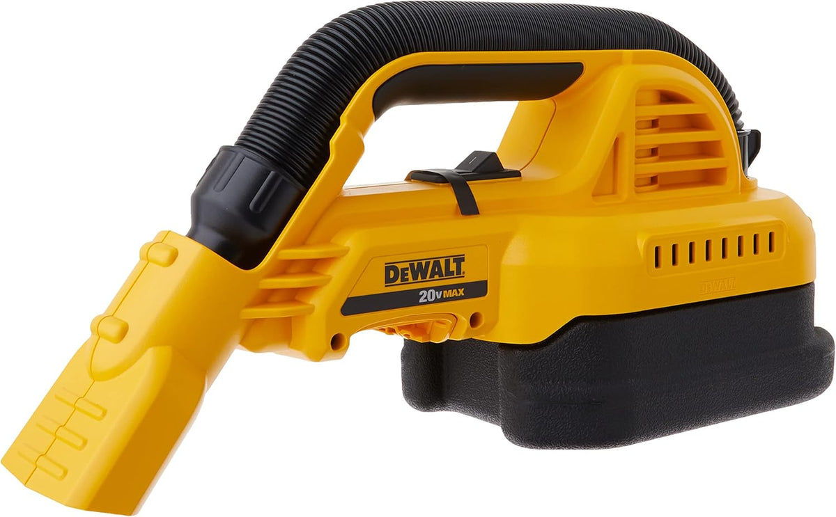 DeWalt DCV517B 20V MAX Hand Vacuum, Cordless, For Wet or Dry Surfaces, 1/2-Gallon Tank, Washable Filter