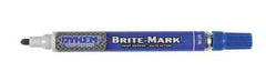 DYKEM 84001 Brite-Mark Medium Tip Blue Paint Marker Pack of 12