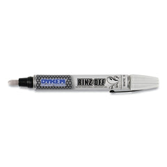 Dykem 44709 Rinz-Off White Medium Marking Pen