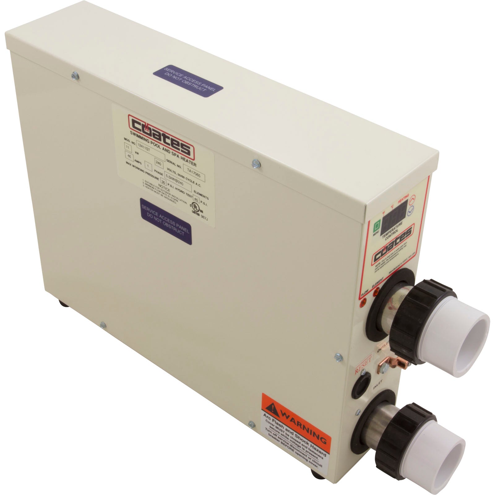 COATES HEATER 12411ST WATER HEATERS