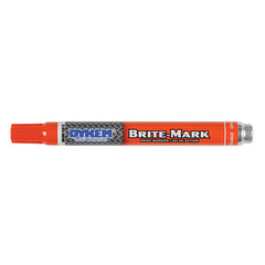 Dykem 84005 Brite-Mark Medium Tip Paint Marker Orange 1 Count Pack of 1