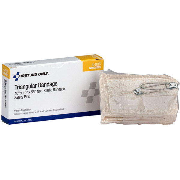 First Aid Only 4-006 Non-Sterile Triangular Bandage