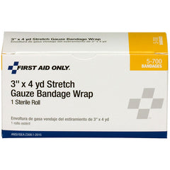 First Aid Only 5700 Sterile Stretch Gauze Bandage 3 Inches x 4 Yards