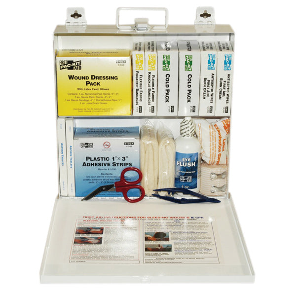 First Aid Only 6120 50-Person First Aid Kit Steel Case