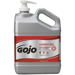 Gojo 235802 Cherry Gel Pumice Hand Cleaner 1 Gallon Pump Bottle