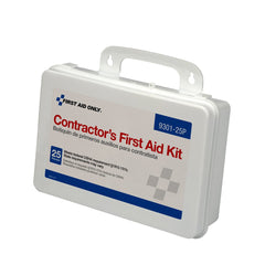 First Aid Only 930125P Contractor's First Aid Kit 25 Person Plastic Case