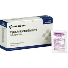 First Aid Only G460 Triple Antibiotic Ointment 25 per Box