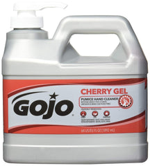 Gojo 2356-04 Cherry Gel Pumice Hand Cleaner 0.5 Gallon Pump Bottle