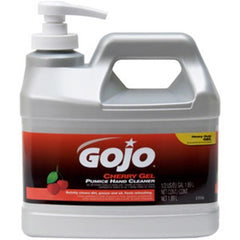 Gojo 2356-04 Cherry Gel Pumice Hand Cleaner 0.5 Gallon Pump Bottle