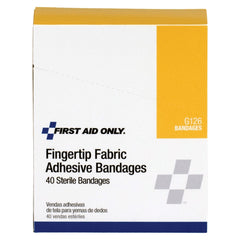 First Aid Only G126 Fingertip Fabric Bandage 40 Count