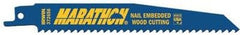 IRWIN 372656BB Tools Nail-Embedded Wood Cutting Reciprocating Saw Blade 6-Inch 6 TPI 50-Pack