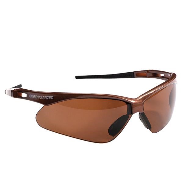 Kimberly Clark Global Safety 28637 V30 Nemesis Polarized Safety Glasses Brown Frame Brown Lens