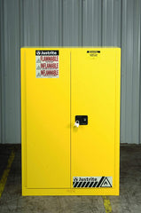 Justrite 894500 Sure-Grip EX Standard Safety Cabinet 45 Gallon Yellow