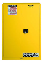 Justrite 894500 Sure-Grip EX Standard Safety Cabinet 45 Gallon Yellow