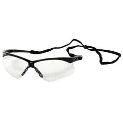 KleenGuard 28621 Nemesis 1.5 Diopters Polycarbonate Reader Safety Glasses with Black Frame and Clear Lens Case of 6