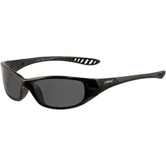 Kleenguard 25714 V40 Hellraiser Safety Glasses, Smoke Lens with Black Frame, 12 Pairs/Case