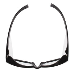 KleenGuard 49309 Maverick Polycarbonate Black Frame Safety Glass with Anti-fog Lens