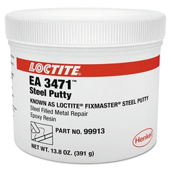 Loctite 219292 Fixmaster Steel Putty Kit 1 lb Gray/White