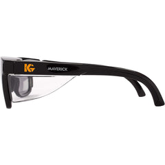 KleenGuard 49311 Maverick Eyewear Smoke Anti-Fog Lens Black Frame