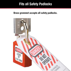 Master Lock 497A Lockout Tagout Tags, Laminated Do Not Operate, 12 Pack