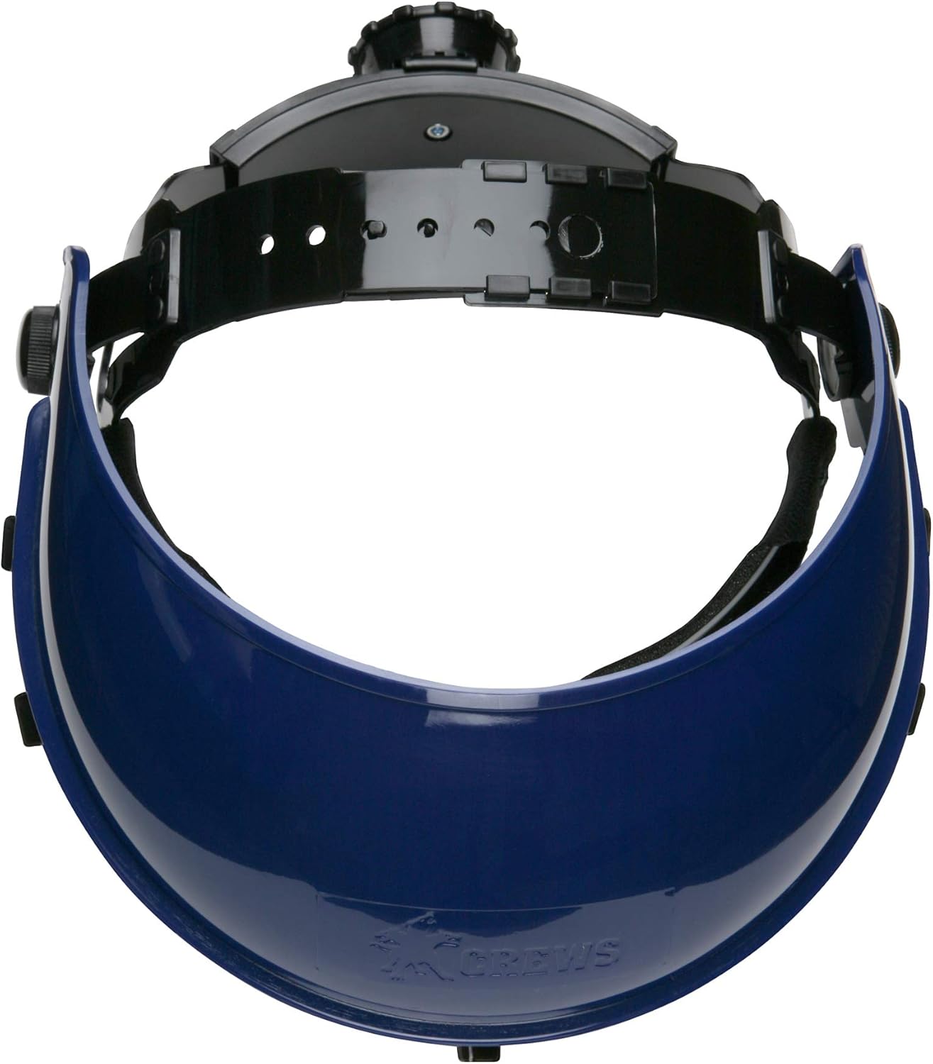 MCR Safety 103 Ratchet Take Up Headgear Polycarbonate Blue