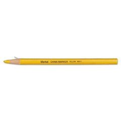 Markal 96011 China Marker Yellow Paper-Wrapped Grease Pencil