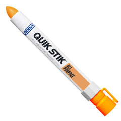 Markal 61043 Quik Stik All-Purpose Solid Paint Marker, Fluorescent Orange