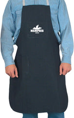 MCR Safety 39836 Denim Memphis Apron with 2 Pocket, Blue, 36-Inch