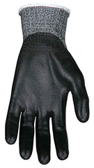 MCR Safety 92723PUXL Cut Pro 13 Gauge HyperMax Work Glove, Polyurethane Coated Palm & Fingertips, X-Large