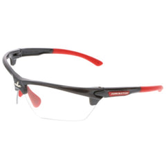 MCR Safety DM1310PF Dominator DM3 Clear Max6 Safety Glasses with Gunmetal Frame