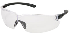 MCR Safety BL110 BlackKat Safety Glasses Clear Lens 12 Pair