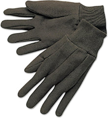 MCR Safety 7100 Jersey Cotton/Polyester Gloves Brown Large 12 Pair