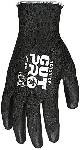 MCR Safety 92733PUM Memphis Cut Pro Gloves Medium 1-Pair