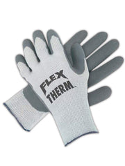 MCR Safety 9690L Flex Therm Cotton Blend Glove, Large, Gray (Pack of 12)